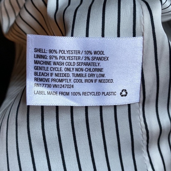 Nili Lotan x Target Women's Black & White Houndstooth Plaid size Large - Picture 10 of 10